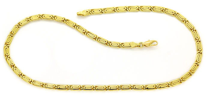 Foto 1 - Designer-Halskette zweiseitig verschieden in 585er Gold, K3080