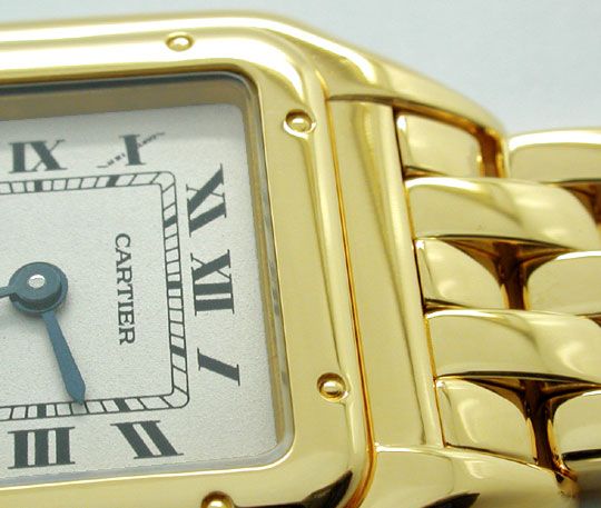 Foto 3 - Cartier Panthere Damen-Armband-Uhr 18K Gelbgold Geprüft, U1107