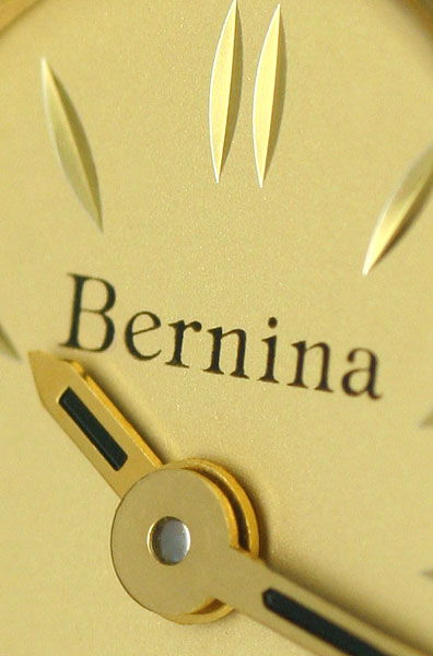 Foto 3 - Bernina Damen-Armbanduhr 14K Gelbgold-Diamantenluenette, U2321